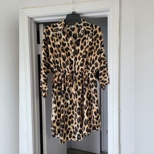 Newbury Kustom S leopard print dress/tunic.
